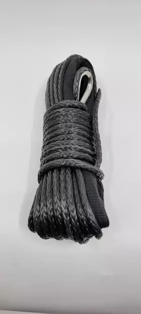 Vinssiköysi 6mm 15m Musta - Mönkijän vinssiköydet ja vinssivaijerit - 137626 - 2